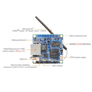 Orange Pi Zero H2 Quad Core Open-Source 512MB Entwicklungs board jenseits von Raspberry Pi Orange pi Null