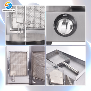 家用烤肉串沙瓦玛自动机器和肉制品制作餐厅包括泵和电机 - Product Image 6