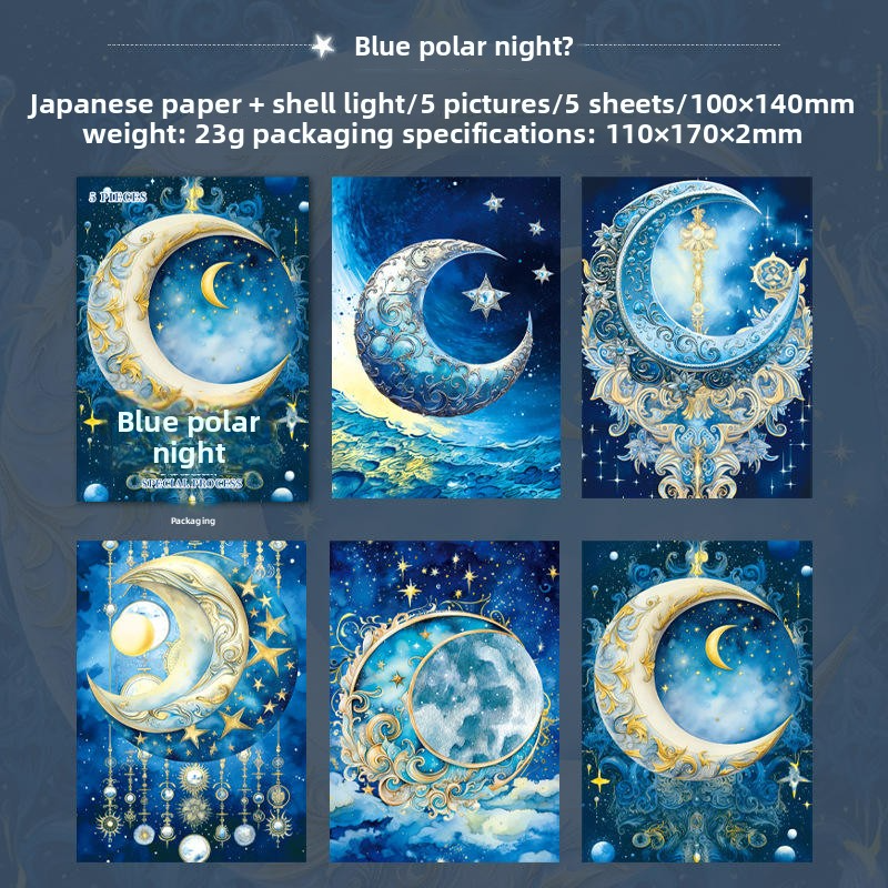 F Nuit polaire bleue