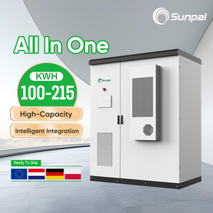 Sunpal tất cả trong một pin năng lượng mặt trời lưu trữ 100kw 50kw 215kwh bess năng lượng mặt trời ngoài trời tủ - Product Image 1
