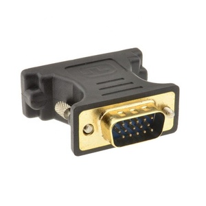 Xput-Adaptador de entrada VGA M a DVI F, convertidor de vídeo hembra VGA macho a DVI DVI-I, para PCMonitor