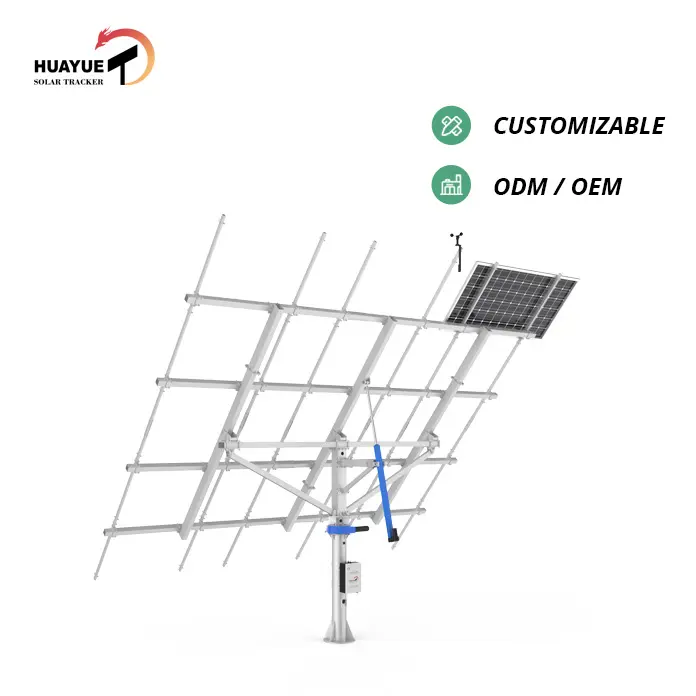 HYS-15PV-144-LSD 8kw Schwenk antriebe Solar Tracking Dual Axis Sun Tracker GPS 2-Achsen-Tracker Solar