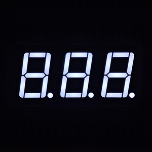 0,8 дюймов 3-значный 7-сегментный светодиодный дисплей белый свет высокой яркости цифровой панельный модуль для DIY электронных проектов - Product Image 3