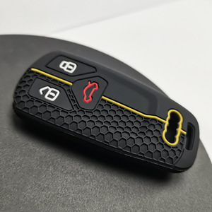 Best Seller the New Design Silicone <strong>Key</strong> Cover Remote Control with Grid and 3 Button for <strong>Audi</strong> Q7 A5 TTRS4 RS5 - Product Image 6