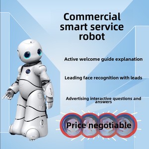 High-End Customized Commercial Service Robot for Exhibition Hall Government School Welcome Desk Guide Dialogue <strong>Explanation</strong> - Product Image 5