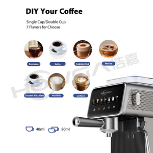 Nuovo arrivo di fascia alta per uso domestico semi-automatico Smart Touch Screen macchina per caffè Espresso con infuso e sistema di macinazione - Product Image 2
