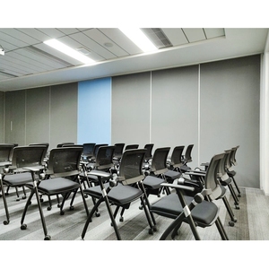 Divisori moderni per ufficio divisori per stanze scorrevoli insonorizzati muro divisorio commerciale decorazione interna operabile separazione della stanza - Product Image 4