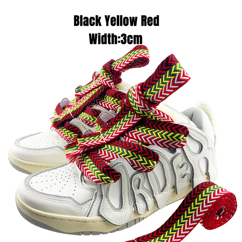 Negro/amarillo/rojo 3cm de ancho