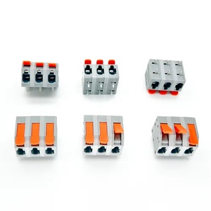 Nuevo Tipo de bloques de terminales de resorte de alambre de empuje, conectores de bloques de terminales de 21, conectores DEGSON - Product Image 3