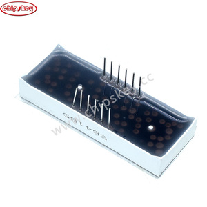 #1090 4 Bit 7 Segment Digital Tube LED-Anzeige 0,56 Zoll Common Anode 12Pins ICs 5461 - Product Image 4