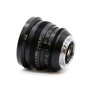 SLR Magic MicroPrime เลนส์ภาพยนตร์,เลนส์ Micro Prime ขนาด18มม. มุมมองกว้าง T2.8องศาสำหรับ E-Mount/ X-Mount/MFT - Product Image 1