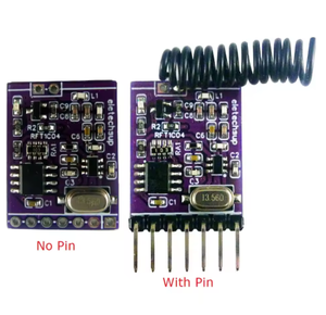 Eletechsup RFR1A04 DC 3.3V 5V 4CH codifica e decodifica modulo di controllo remoto 433M RF scheda ricetrasmettitore Wireless - Product Image 1
