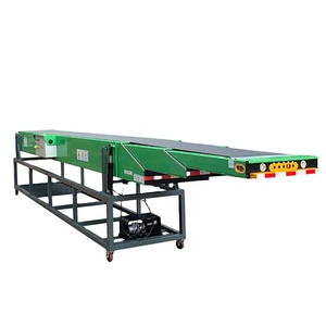 Popolare frutta smistamento trasportatore Auto telescopio flessibile sacchetto di farina di grano di riso scarico nastro trasportatore per la vendita