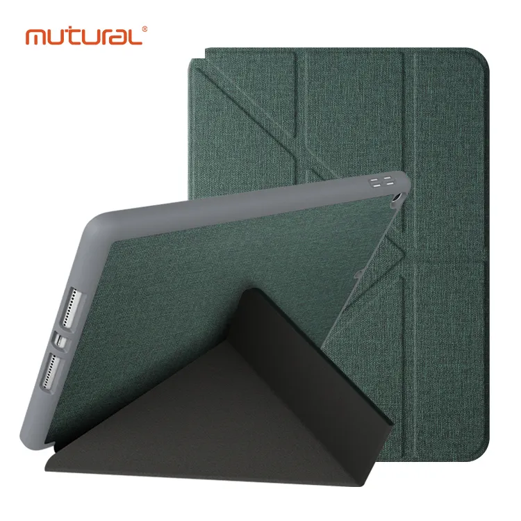 Kingkong Loạt Chất Lượng Cao Bền PU Ipad Trường Hợp Cho Trẻ Em Chân Đế Mỏng Bút Chì Khe Cắm Trường Hợp Đối Với iPad Mini 6 iPad 9.7 Pro10.9 12.9