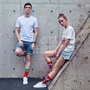 YL Wholesale Custom <strong>Men's</strong> Dress 100 Cotton Natural Crew Happy Funny Crazy Colorful <strong>Men's</strong> Socks &amp; <strong>Hosiery</strong>
