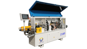 TingTing TT-308DS otomatik yüksek hızlı kenar bantlama makinesi yapıştırma ile son kesim ince düzeltme kazıma parlatıcı - Product Image 6