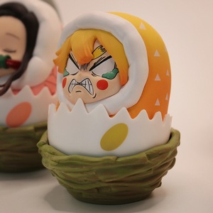 6 stilleri Kamado Anime figürü şeytan Slayer Tanjirou Tumbler Roly poli nezukoko Inosuke Agatsuma Zenitsu koleksiyon Model oyuncak - Product Image 3