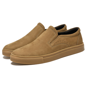 Giày Loafer Nam Da Thật Thời Trang Cao Cấp Mẫu Mới 2024, Kiểu Dáng Đẹp, Thoải Mái, Không Dây, Đế Bệt, Phong Cách Cổ Điển - Product Image 4