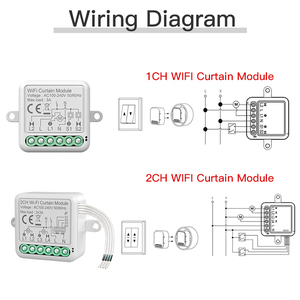 2024 Smart Home Mini Zigbee Wifi Módulo de interruptor inteligente Inalámbrico Oculto 1/2/3/4 Gang Flip Design Tuya APP Integration-Smart Life - Product Image 2