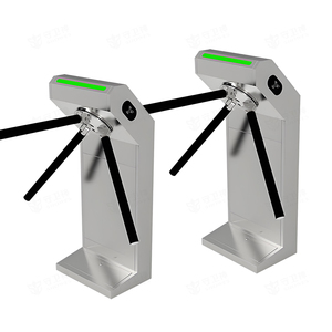 Shouweishen ad alta sicurezza controllo di accesso pedone treppiede tornello in acciaio inox treppiede cancello del tornello per palestre - Product Image 2