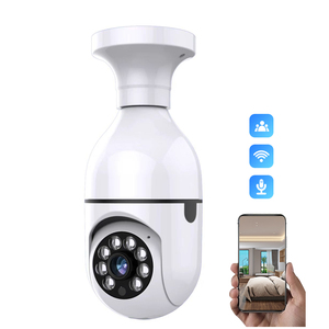 低价夜视云存储夜视360度全景远程E27智能灯泡无线摄像头 - Product Image 1