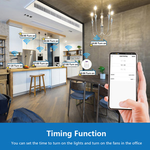 Zigbee Smart Switch modulo per l'automazione domestica 10A ABS interruttore della luce con Google Home Alexa integrazione Smart Life App Timer - Product Image 6