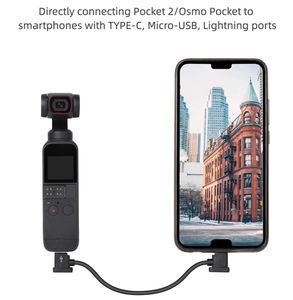 Veri kablosu IOS tip-c adaptörü tel konektörü Tablet telefon D J I Mini 3 Pro/Mavic 3 klasik/Mini 2/hava 2S/OSMO cep 2 - Product Image 4