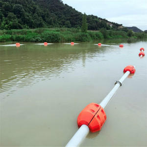 Manguera de dragado flotante respetuosa con el medio ambiente, boya de jaula flotante HDPE - Product Image 3
