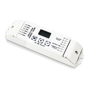 BC-844 DC12-24V 4 Kanäle 5A OLED DMX Decoder DMX512-RDM zu Konstant spannung Master Controller für RGBW Light LED Cob Strip - Product Image 1