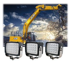 ECE EMC ไฟทำงาน LED 100วัตต์ไฟส่องสว่าง7นิ้วสำหรับรถขุดใช้งานหนัก - Product Image 1