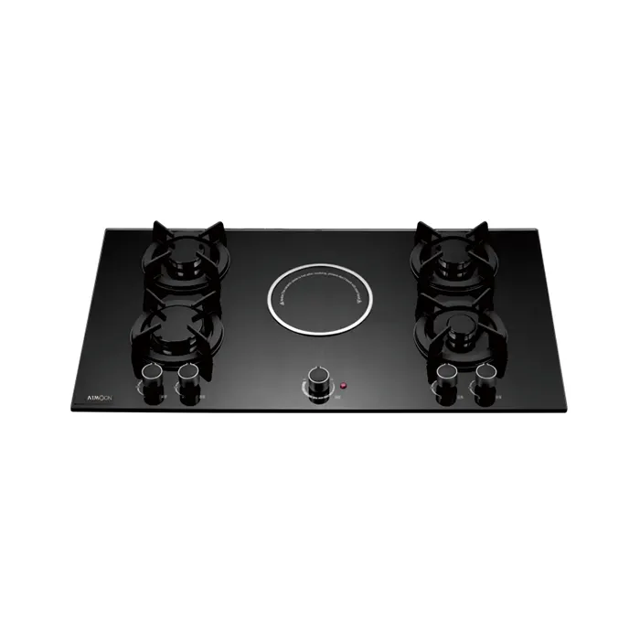 Multiple Cooktops 90cm Tempered Glass Gas Cooker And Electric Stove