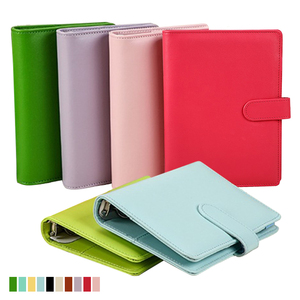 Cuaderno Vintage elástico personalizado, cubierta estampada de cuero, bonito diario, AI-MICH - Product Image 4