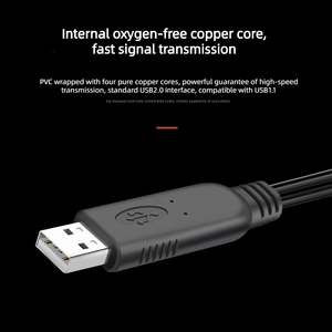 通用USB公到ps2分离器适配器连接器电缆ps2到鼠标键盘usb连接电缆 - Product Image 5