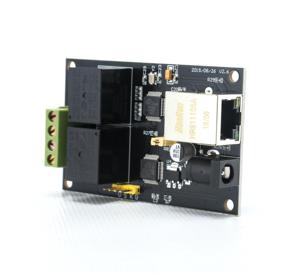 Módulo de relé de red IP industrial DC5V 10A de 2 canales, controlador remoto Ethernet a RS485 Modbus - Product Image 6
