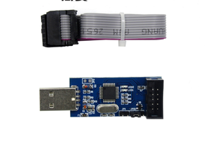 Nuovo 51 avr microcontrollore USB programmatore ISP downloader bruciatore AVR USBasp regolazione automatica della velocità