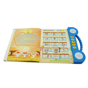 100 hayvanlar benim yoğun gün ses ve çocuklar ingilizce çocuklar için karton kitap baskı konuşan kitap ses - Product Image 3