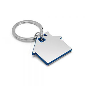 Custom Free Design <strong>House</strong> Keyring Engraved Logo Real Estate <strong>House</strong> <strong>Shaped</strong> Realtor <strong>Key</strong> Chain Sublimation Metal Blank Home Keychain
