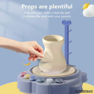 Diy Painting Kids 3d Other Educational <strong>Clay</strong> Pottery Machine Kids Toy Making Machine - Product Image 3