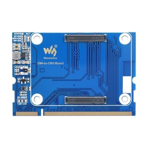 Waveshare <strong>Raspberry</strong> <strong>Pi</strong> CM4 to CM3 Adapter Alternative Solution for <strong>Raspberry</strong> <strong>Pi</strong> CM3 / CM3+ Supports 3.3V/5V <strong>Power</strong> <strong>Input</strong>