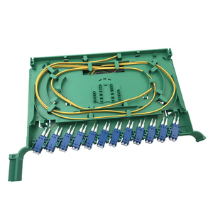 Bandeja de distribución de empalme Módulo integrado Panel de conexión de fibra óptica ODF Panel de conexión deslizante Bandeja de empalme FTTH - Product Image 6