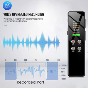 Neuer Mini Professional Audio Recorder Digitaler Sprach rekorder mit Touch-Button-Steuerung - Product Image 3