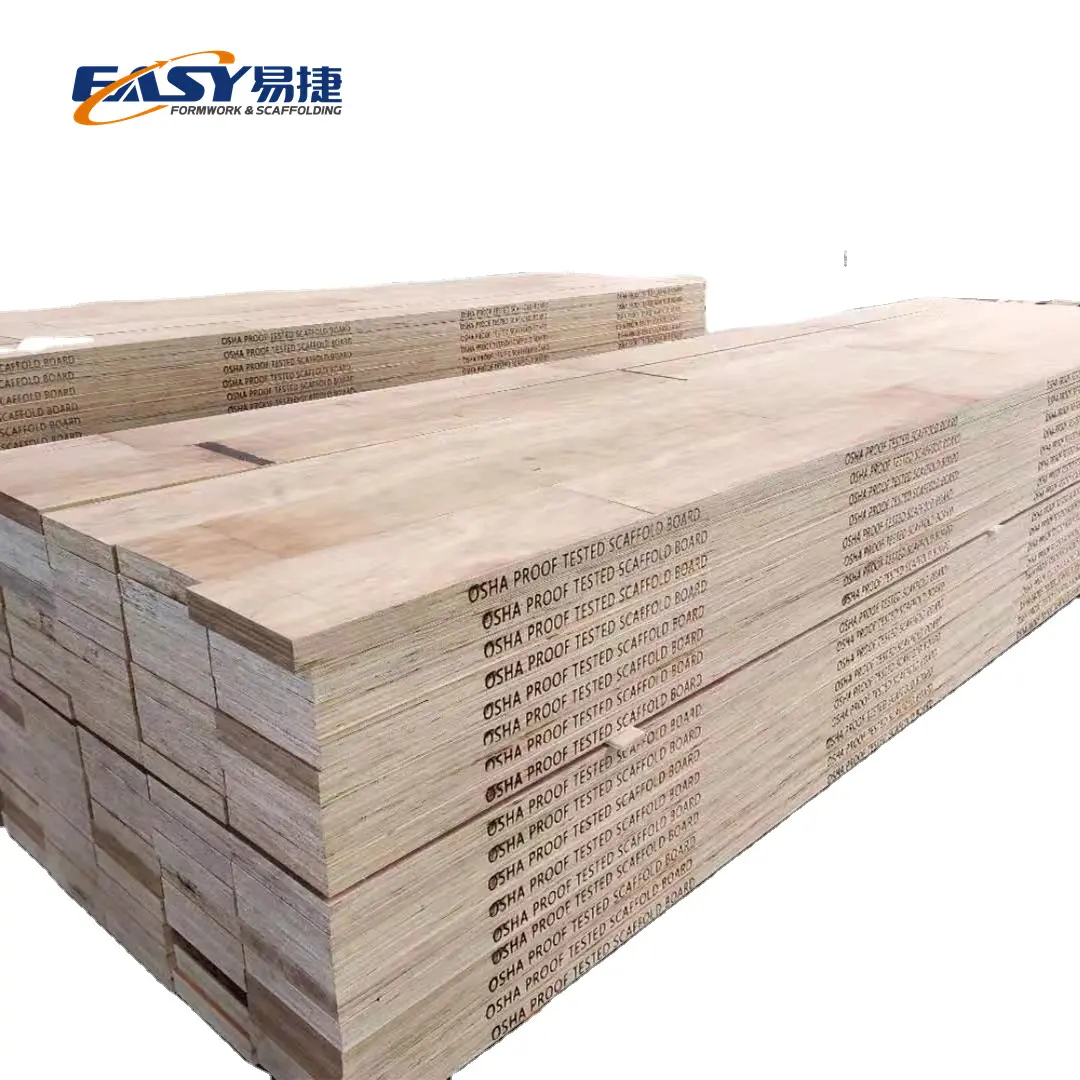 Matériau de construction pour échafaudages, planches Osha, planches en bois LVL