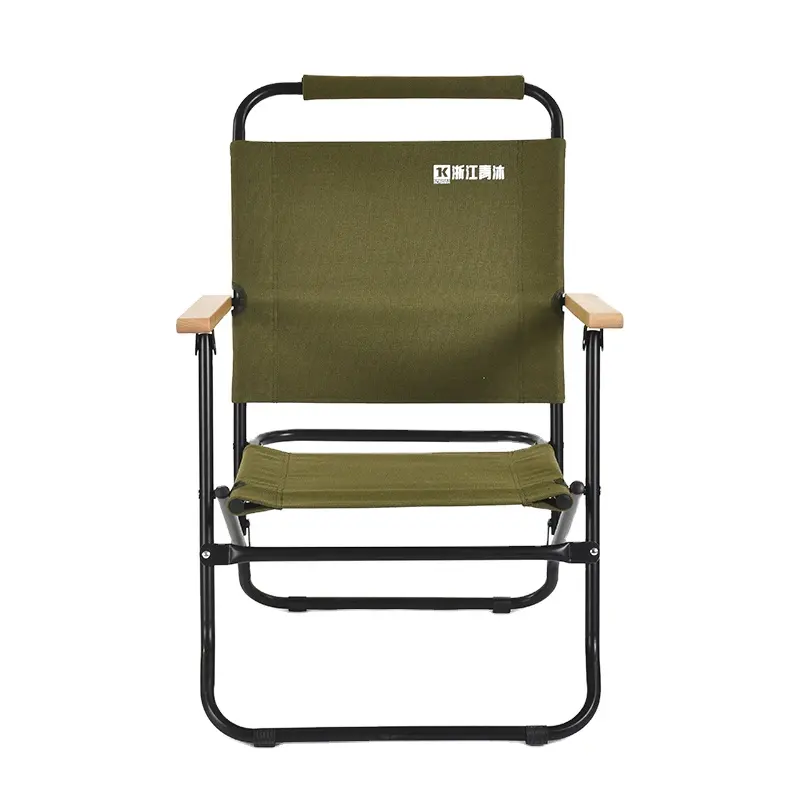 2023 Factory Outdoor Portable Kermit Chair Foldable British Military Style Aluminum Beach Chair Folding Camping Chair For Adults