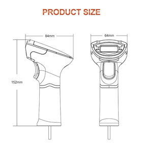 New Released 2D Bar QR <strong>Code</strong> <strong>Scanner</strong> Handheld Wired High Speed <strong>Scanner</strong> <strong>Android</strong> for Alipay