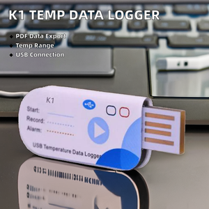 K1 Disposable <strong>Temperature</strong> Recorder <strong>Sensor</strong> Pdf Export <strong>Temperature</strong> <strong>Data</strong> <strong>Logger</strong> Record for Cold Chain Fresh Pharmacy - Product Image 3