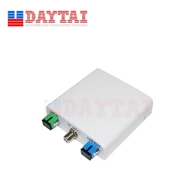 AGC CATV Fiber düğüm alıcı pasif Mini optik düğüm optik alıcı FTTH düğüm