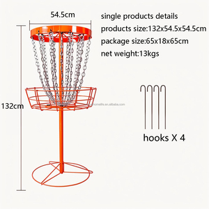 Đĩa Di Động Golf Mục Tiêu Giỏ 24 Chuỗi Đĩa Golf Giỏ Ngoài Trời Đĩa Golf Phụ Kiện Thiết Bị - Product Image 2