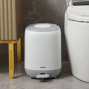 New <strong>Design</strong> Press Type Female Sanitary <strong>Bin</strong> Hygiene <strong>Bin</strong> Foot Pedal Dustbin Garbage <strong>Bin</strong> - Product Image 1