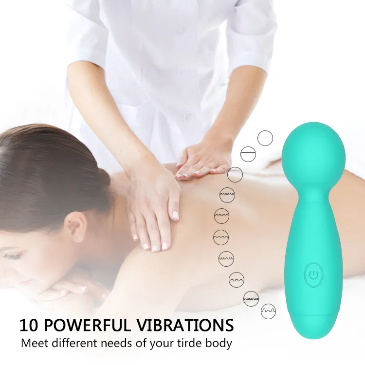 Fábrica Atacado Hot Sell Cordless Sex Toys Vibrador Masajeadores Varinha Pessoal Massageador Vibratório Para Feminino Pussy Vagina