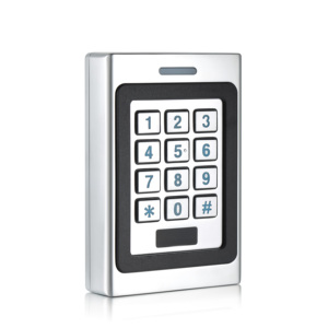 125KHZ metallo impermeabile 2 porte sistema di controllo accessi standalone scheda rfid PIN codice lettore tastiera